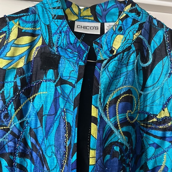 Vintage Chicos beaded jacket - Picture 2 of 11